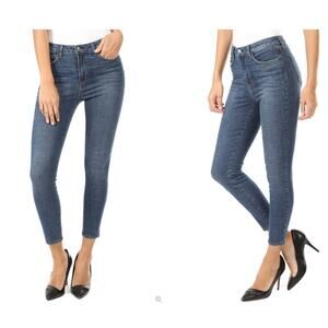 L'Agence Margot Skinny Jean - High Rise - Dark Vintage 25